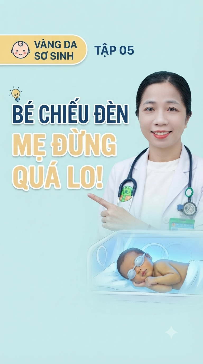 👶 CHIẾU ĐÈN VÀNG DA CÓ ẢNH HƯỞNG GÌ KHÔNG?