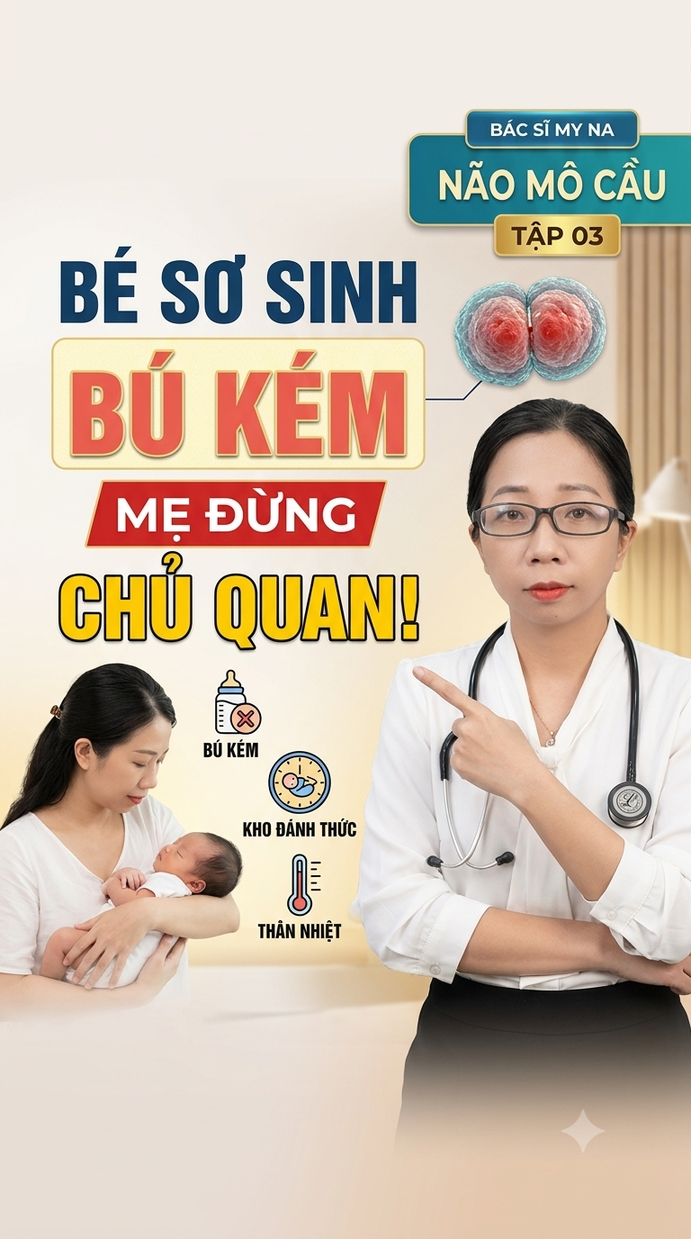 TẬP 3 – NÃO MÔ CẦU Ở TRẺ SƠ SINH VÀ NHŨ NHI: NHỮNG DẤU HIỆU MẸ DỄ BỎ SÓT