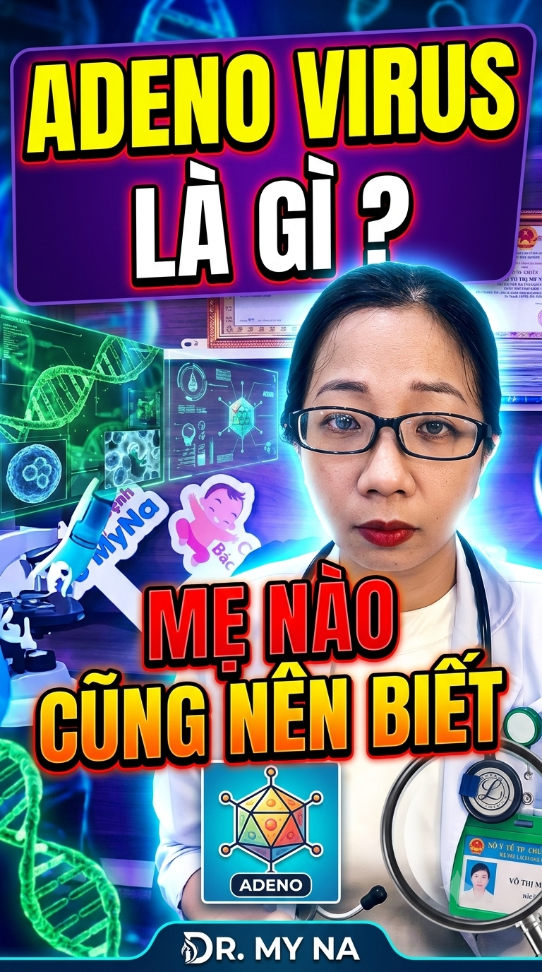 🦠 Bài 1: ADENOVIRUS LÀ GÌ? VÌ SAO TRẺ DỄ MẮC?